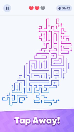 Arrow Away: Tap Puzzle screenshot 1 - screenshot
