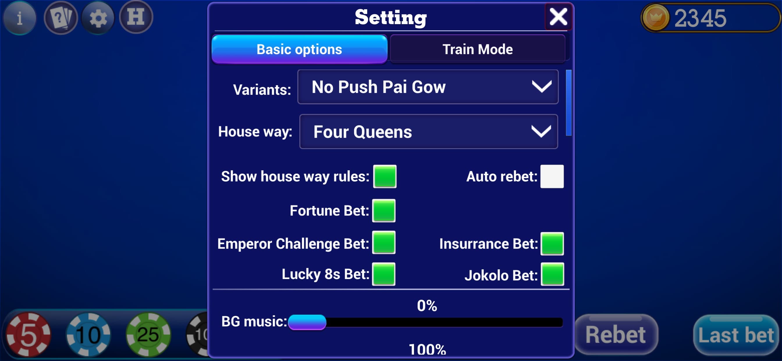 Pai Gow Poker Trainer screenshot 3 - screenshot