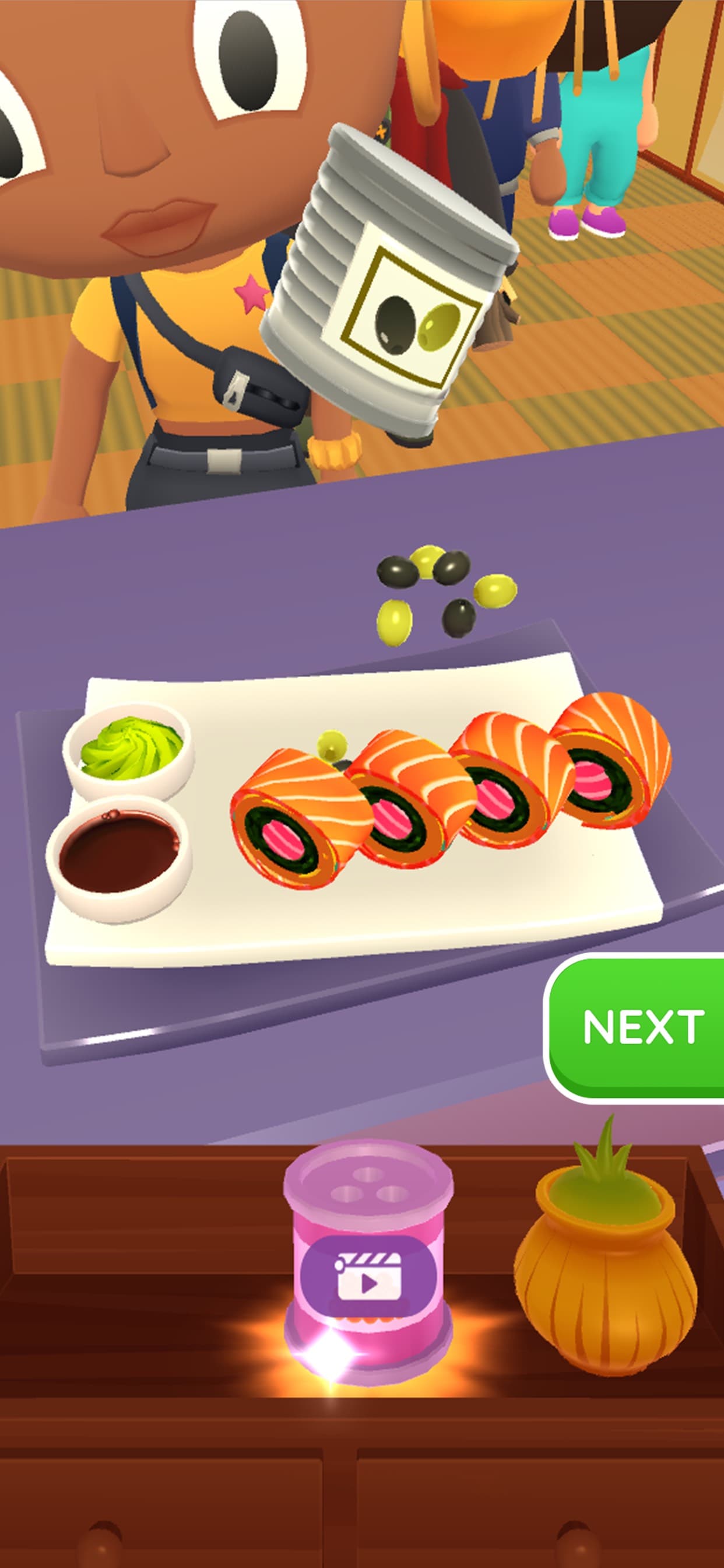 Sushi Roll 3D - ASMR Food Game screenshot 3 - screenshot