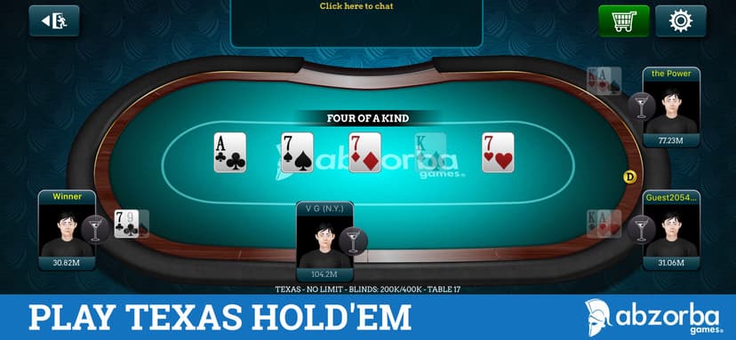 Poker Live Omaha & Texas screenshot 1 - screenshot