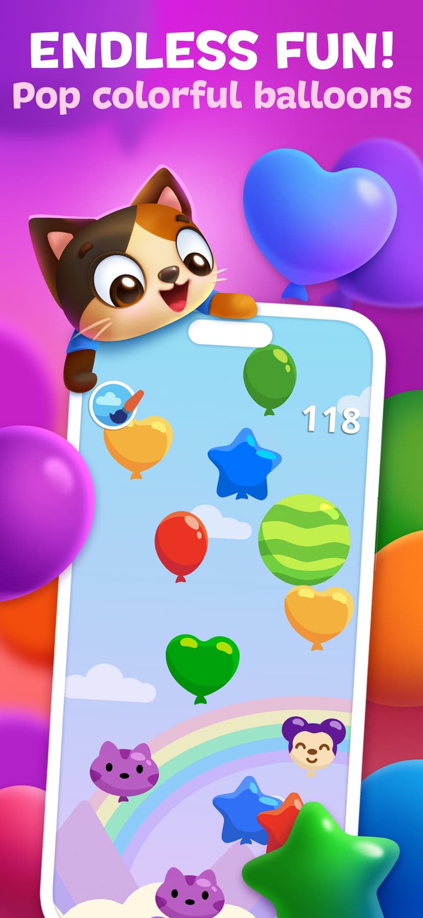 Balloon Pop: Baby Toddler Game screenshot 1 - screenshot