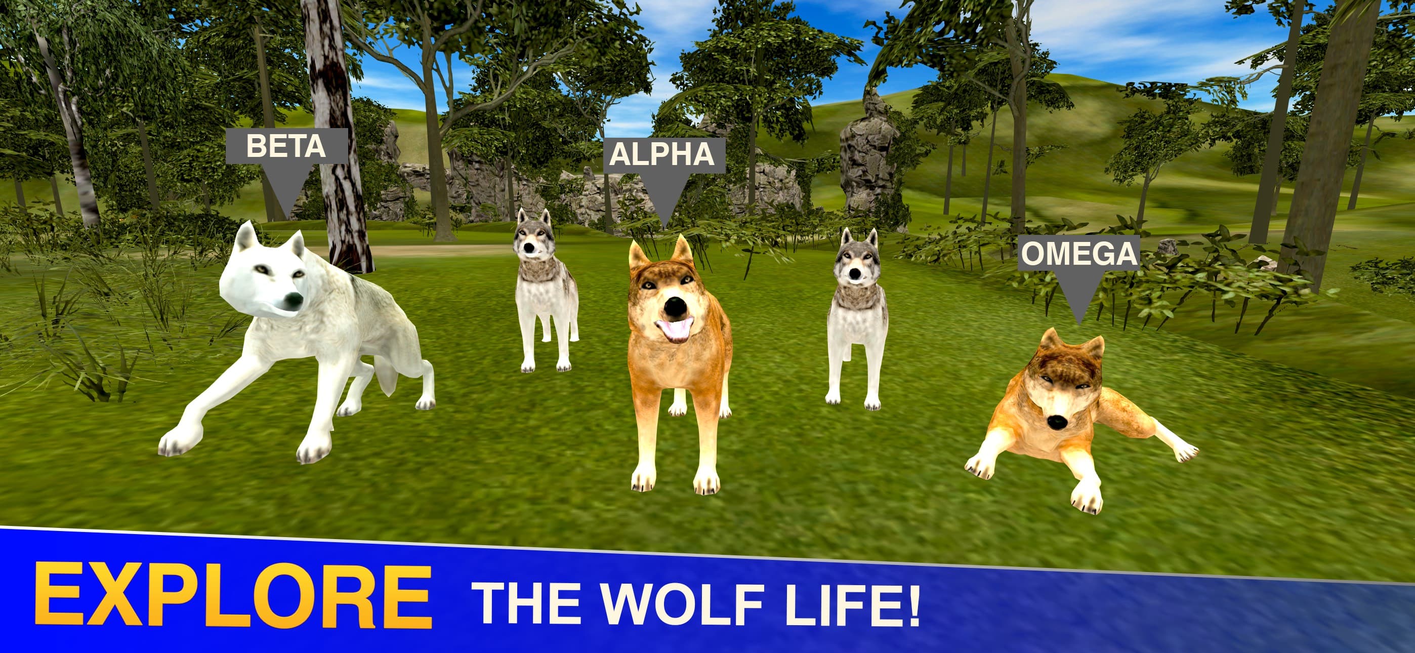 Life Of Wolf - Wild Life Sim screenshot 4 - screenshot
