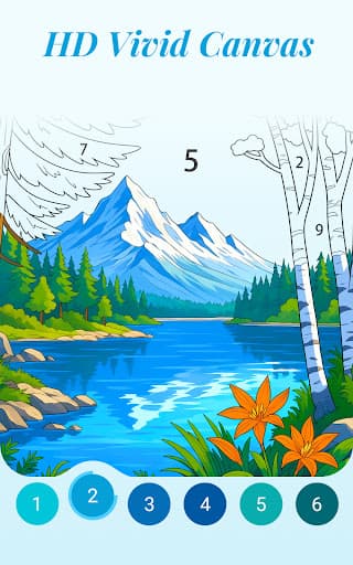 Easy Color: Color by Number screenshot 9 - screenshot