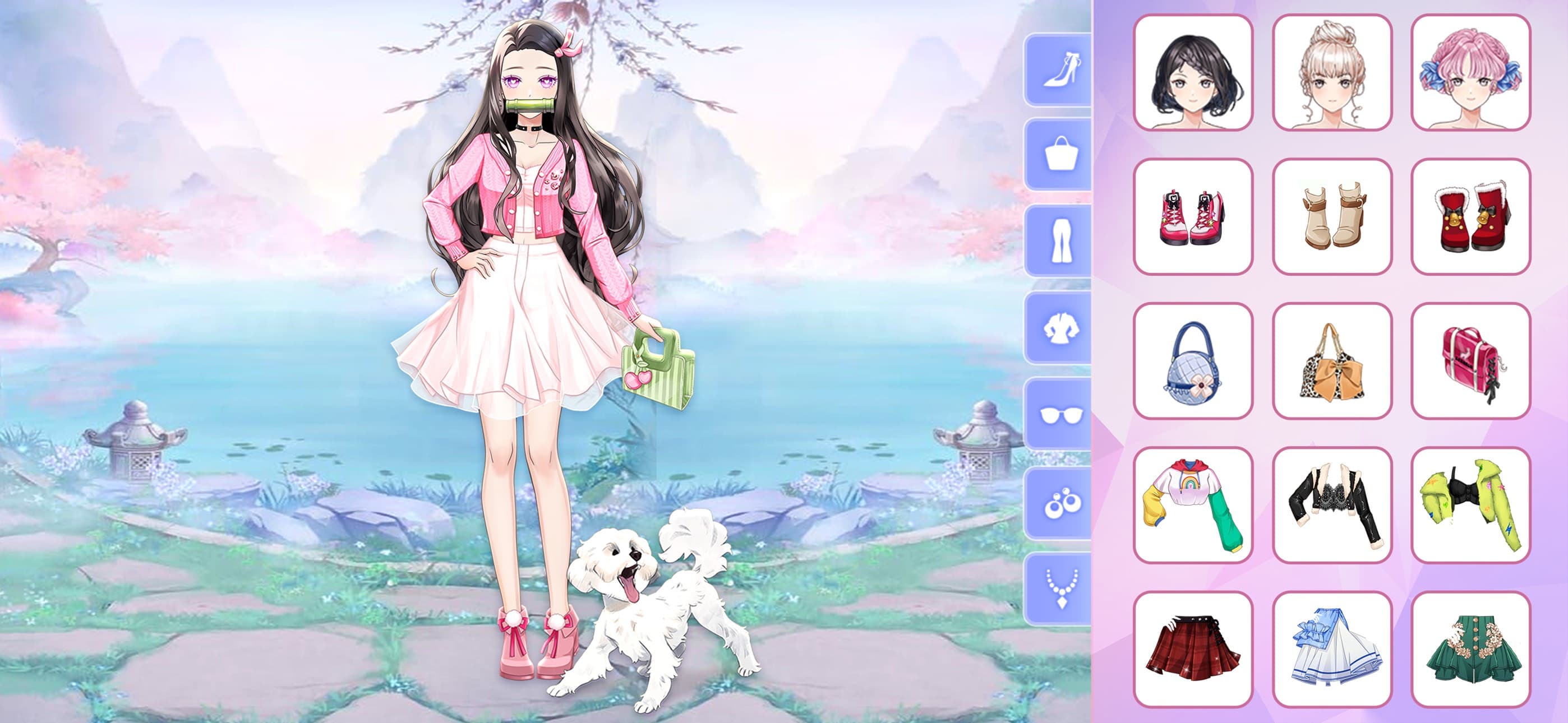 Anime Dress Up Games: Stylist screenshot 4 - screenshot
