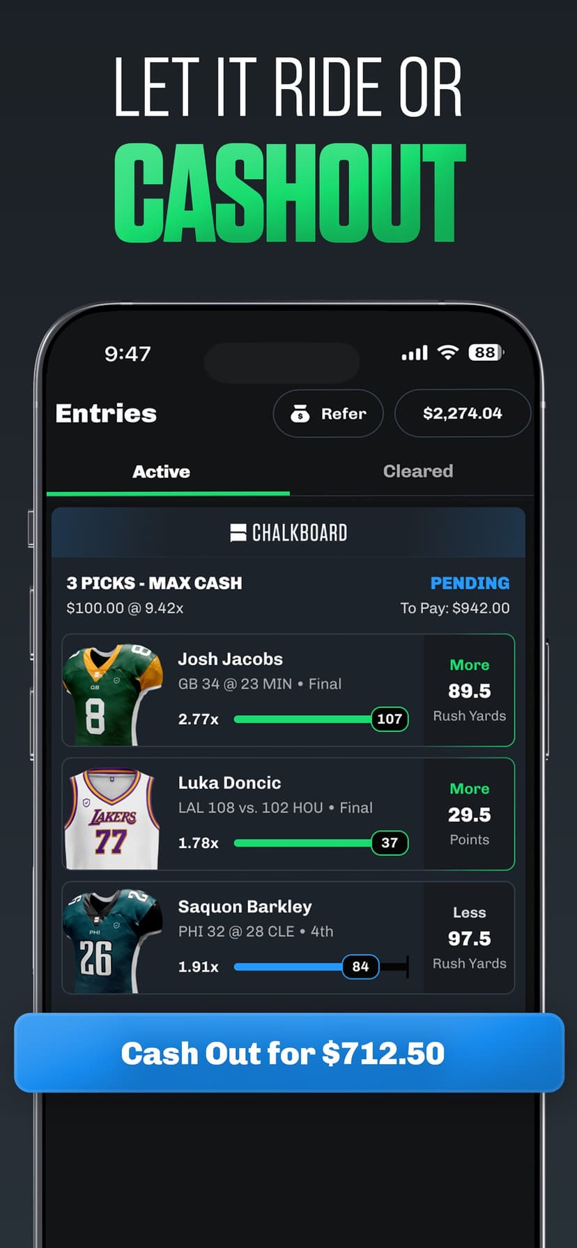 Chalkboard Fantasy Sports screenshot 4 - screenshot