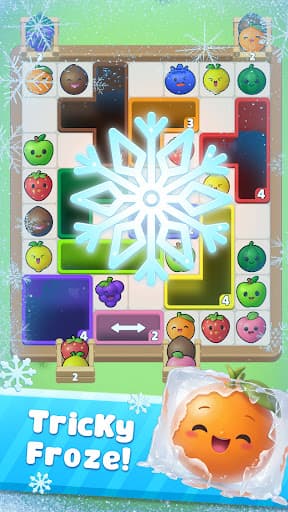Drop Fruit Away: Color Puzzle screenshot 3 - screenshot