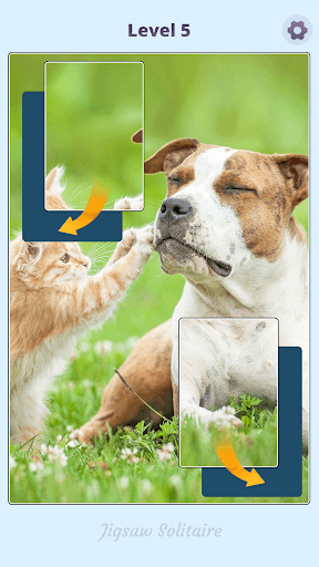 Jigsaw Solitaire Sort Puzzle screenshot 1 - screenshot