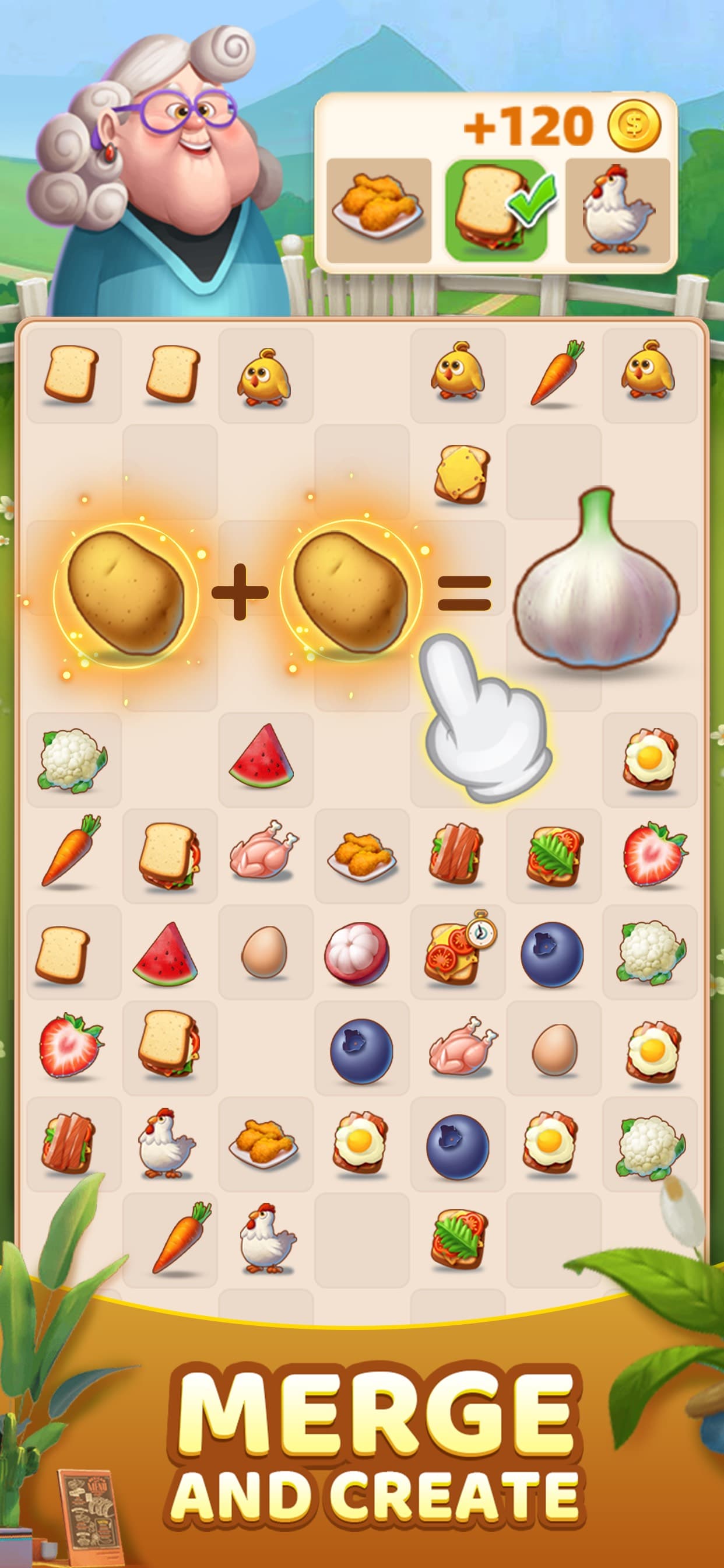 Chef Merge - Fun Match Puzzle screenshot 1 - screenshot