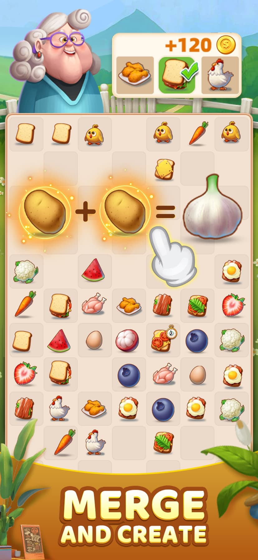 Chef Merge - Fun Match Puzzle screenshot 1 - screenshot