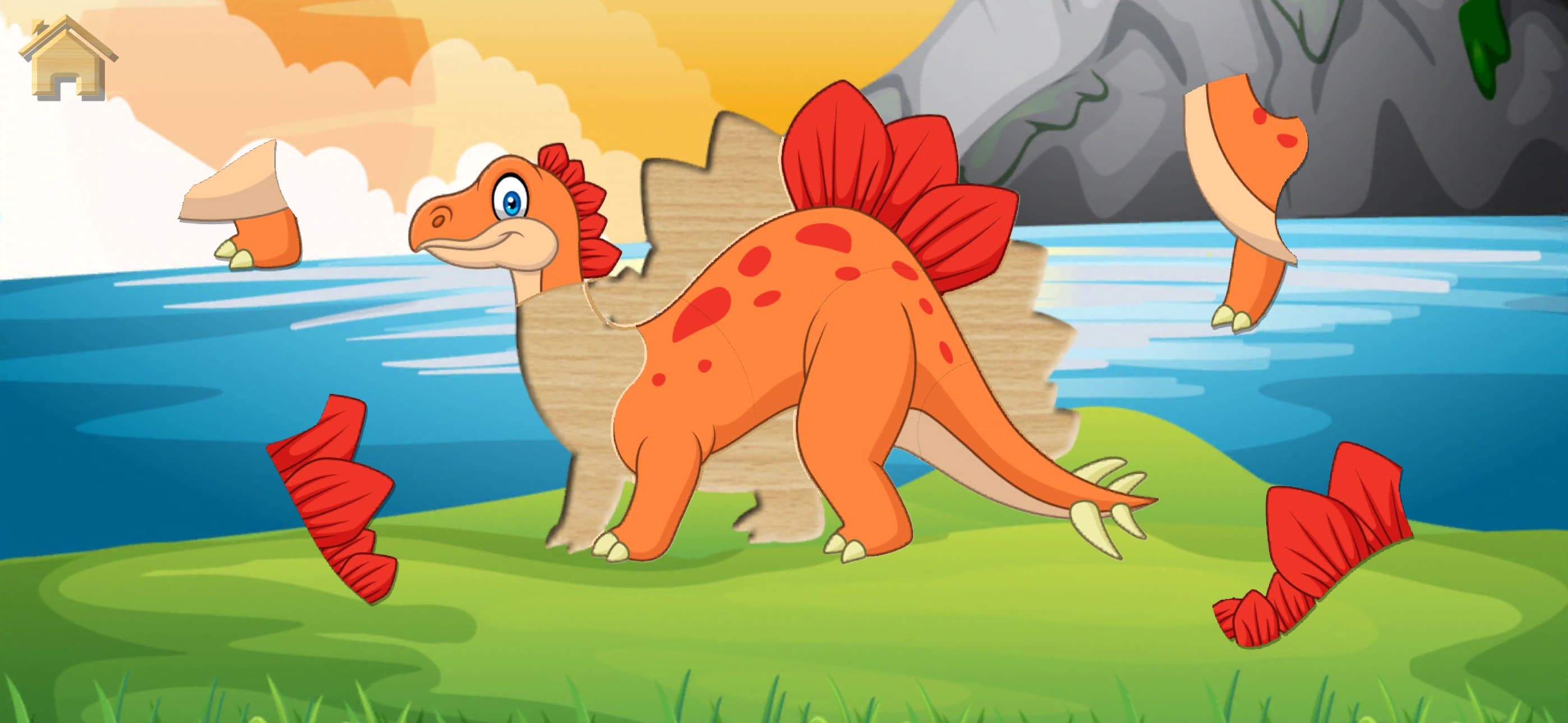 Dino Puzzle - childrens games screenshot 2 - screenshot