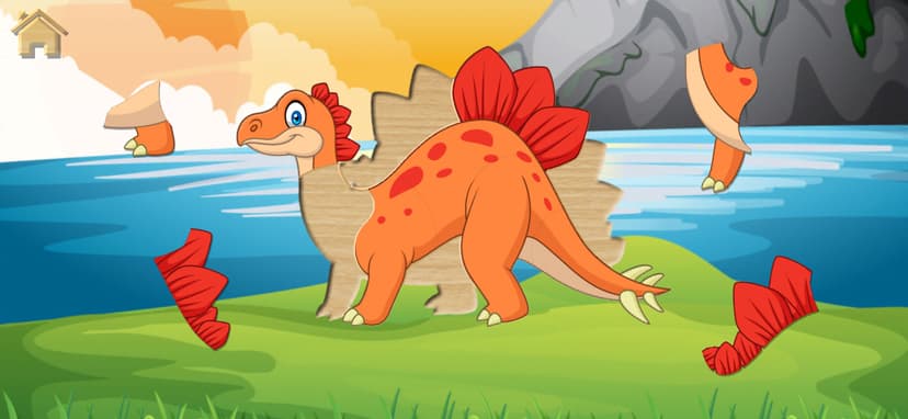 Dino Puzzle - childrens games screenshot 2 - screenshot