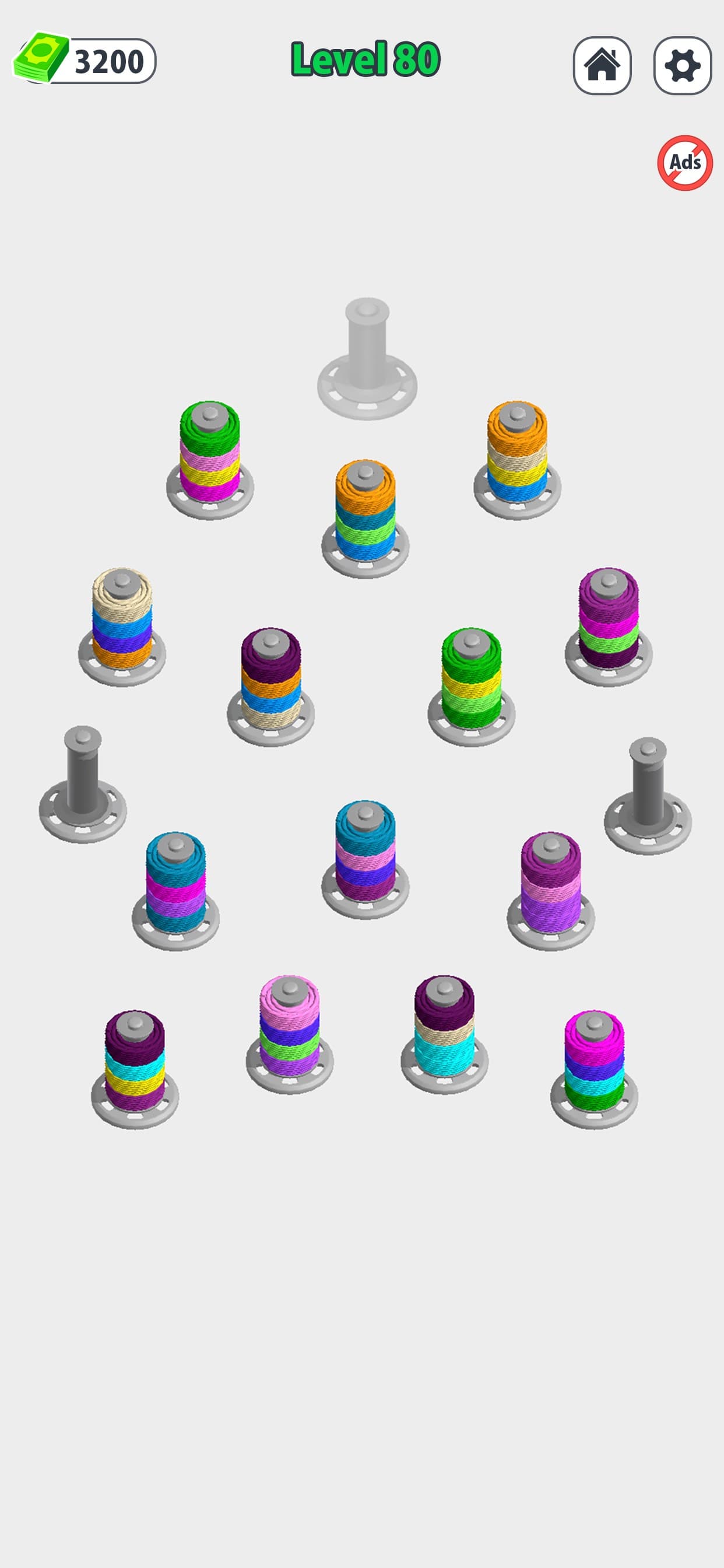 Puzzle Thread: Color Sort screenshot 7 - screenshot
