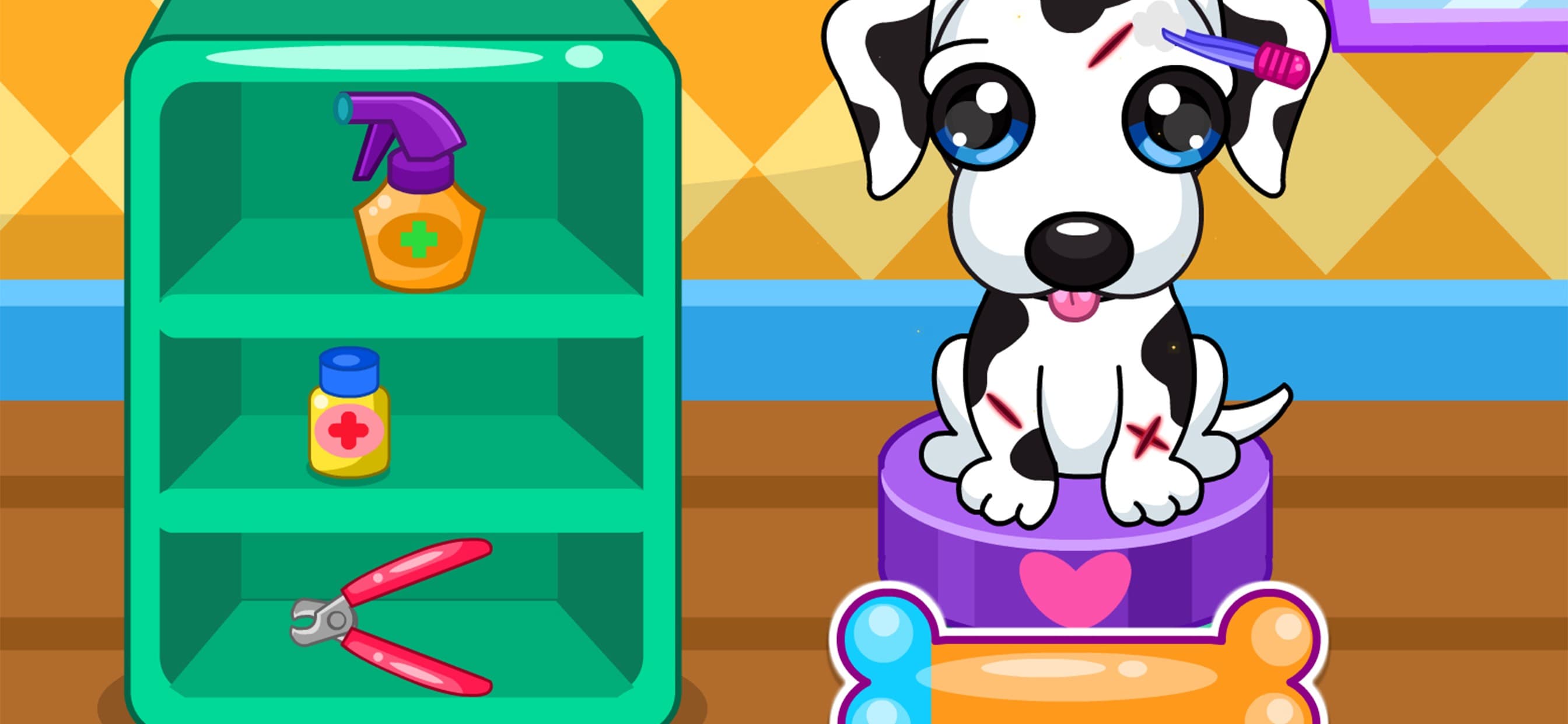 Caring for puppy salon games screenshot 5 - screenshot