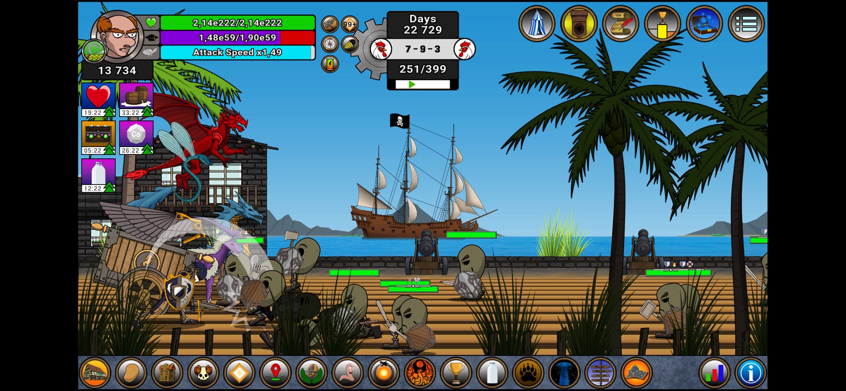 Farmer Against Potatoes Idle screenshot 1 - screenshot