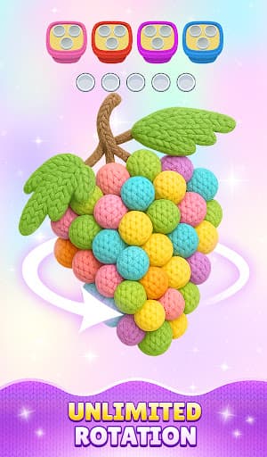 Yarn Sort 3D: Jam Puzzle screenshot 2 - screenshot
