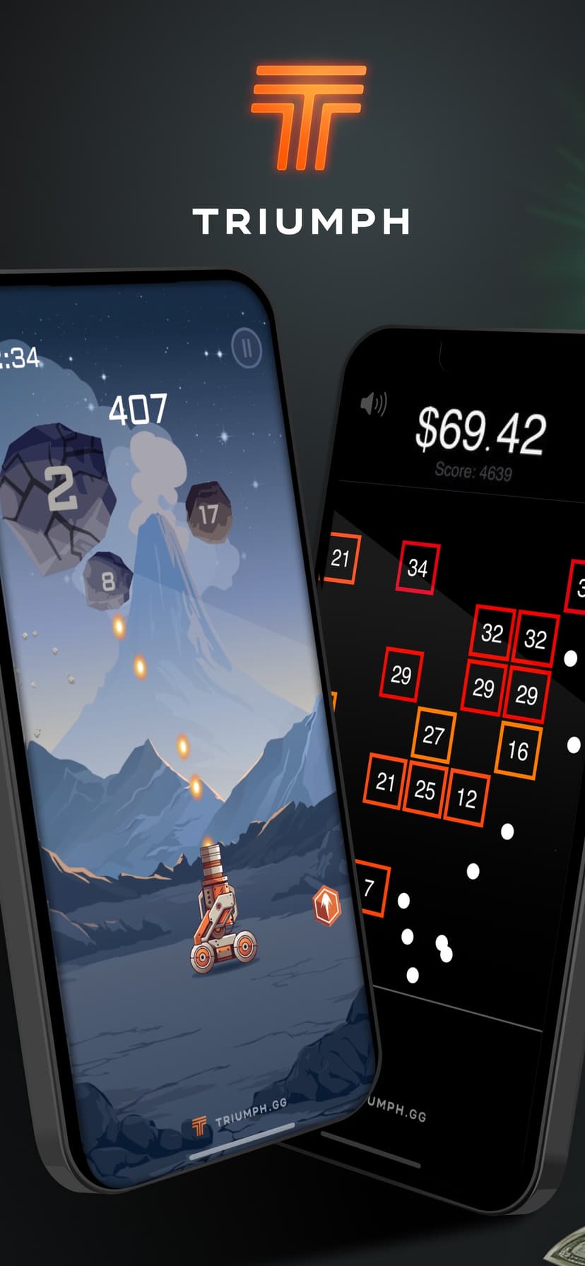 Triumph: Play for Cash screenshot 1 - screenshot