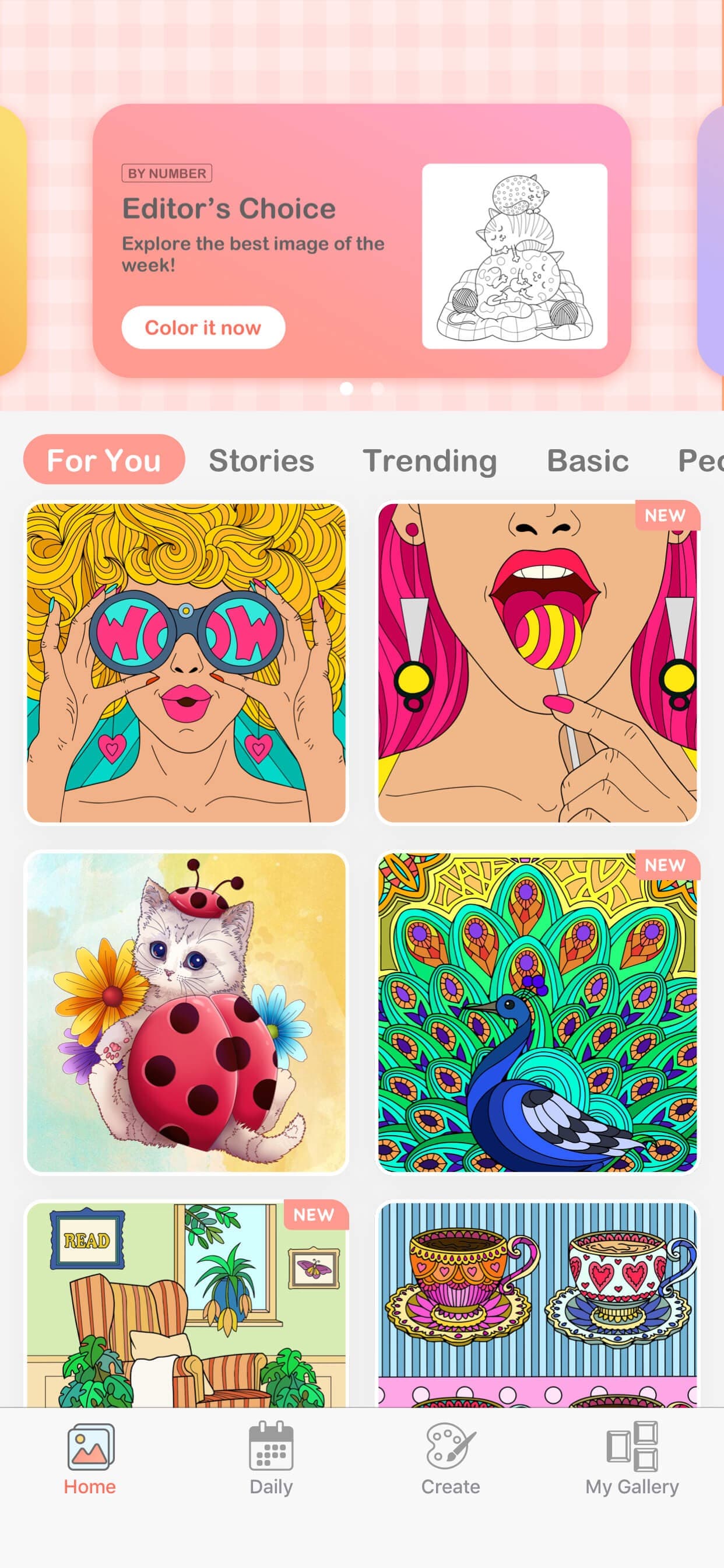 Color Fever - Color by Number screenshot 1 - screenshot