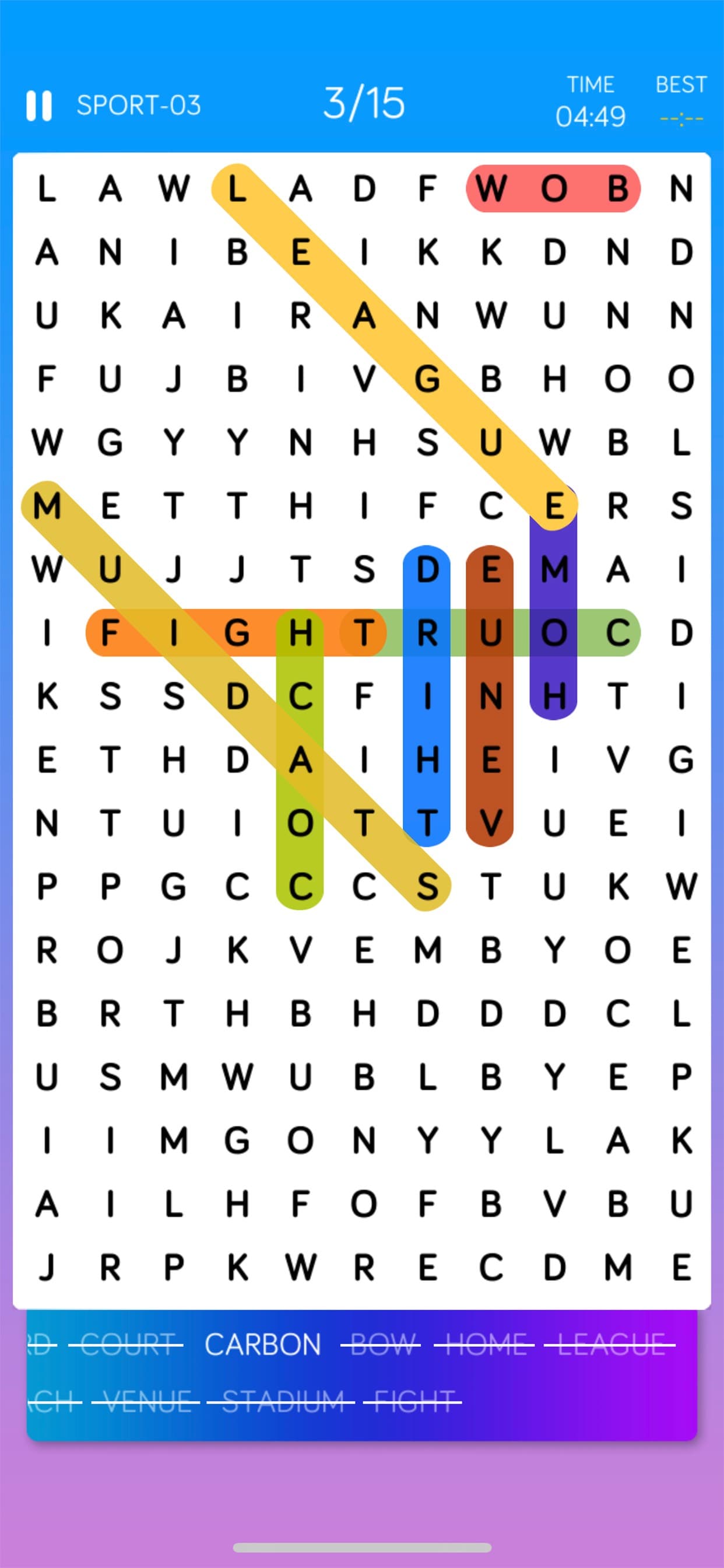 Word Search :Find Hidden Words screenshot 5 - screenshot