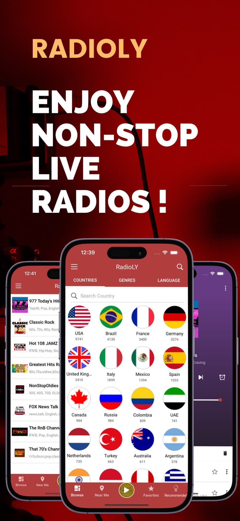 FM Radio - AM, FM, Radio Tuner screenshot 1 - screenshot