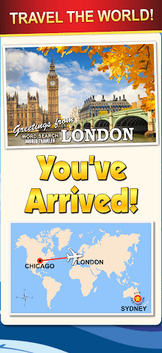 Word Search World Traveler screenshot 3 - screenshot