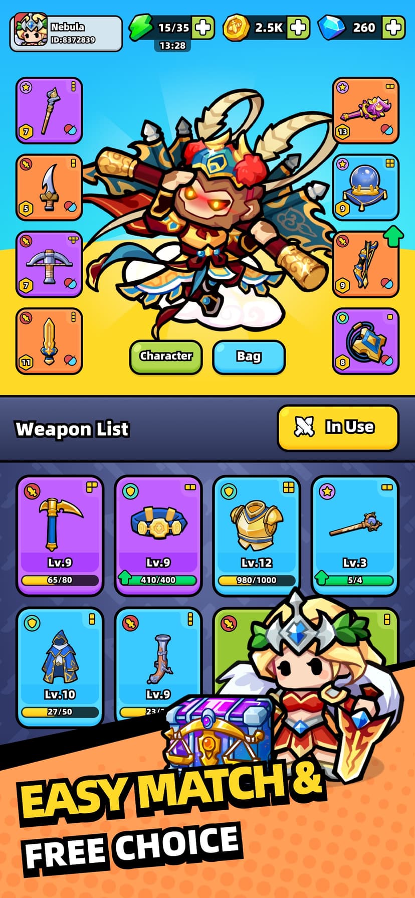 Weapon Master: Backpack Battle screenshot 5 - screenshot