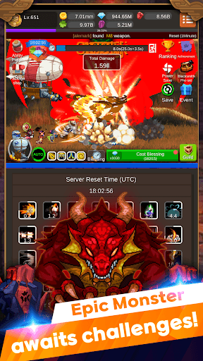 Iron knight : Nonstop Idle RPG screenshot 7 - screenshot