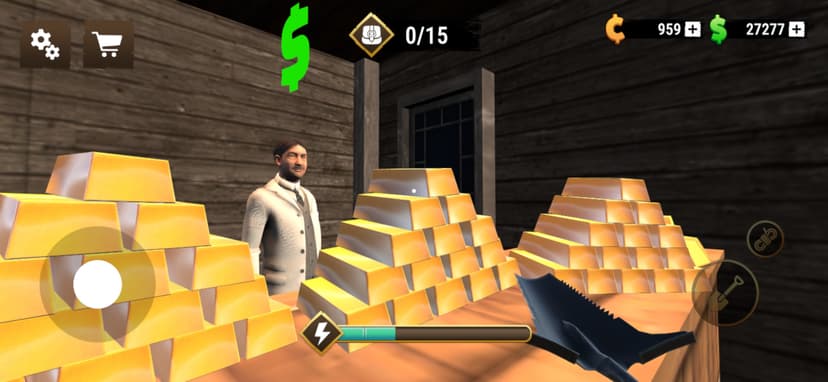 Wild West Miner - Gold Rush 3D screenshot 3 - screenshot