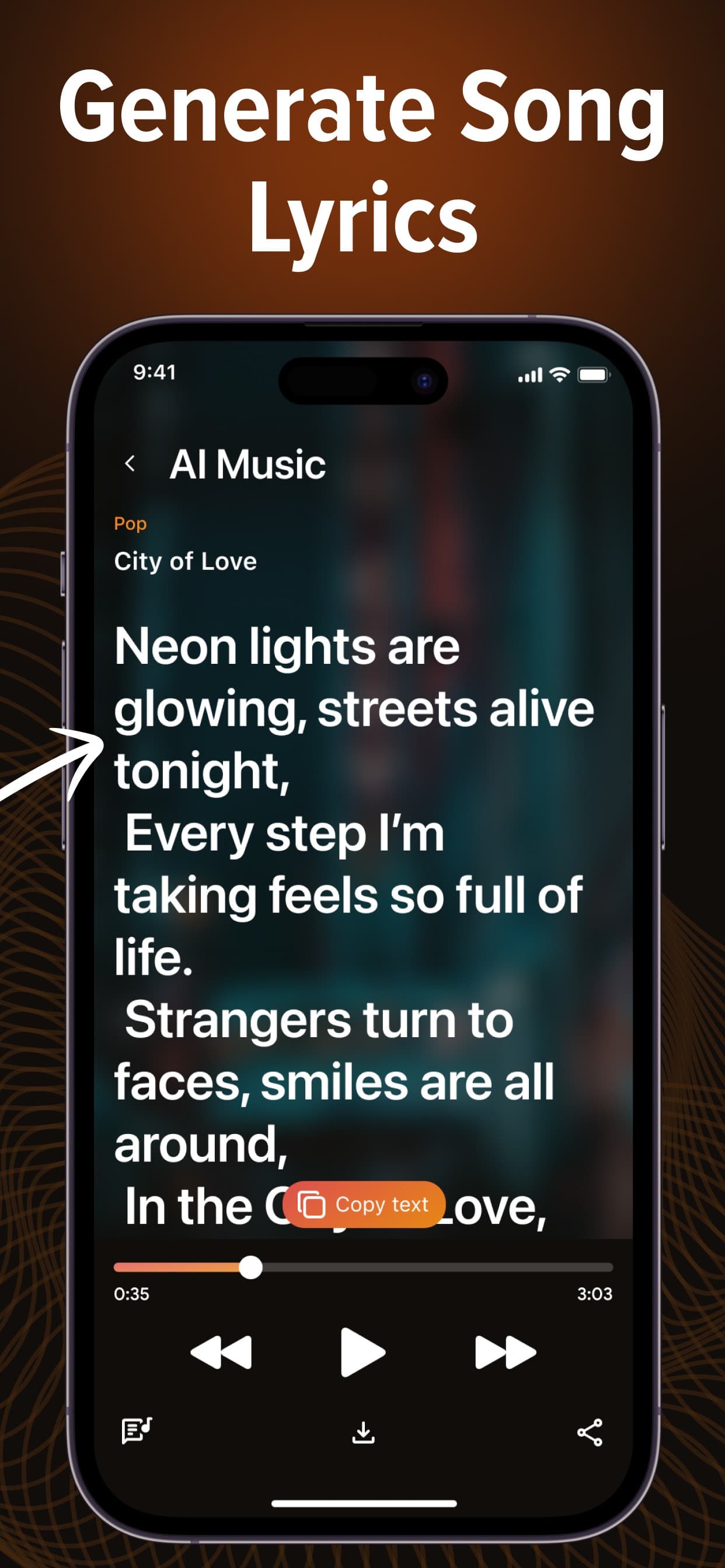AI Music & Song Generator * screenshot 3 - screenshot