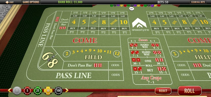 Craps Master 3D screenshot 2 - screenshot