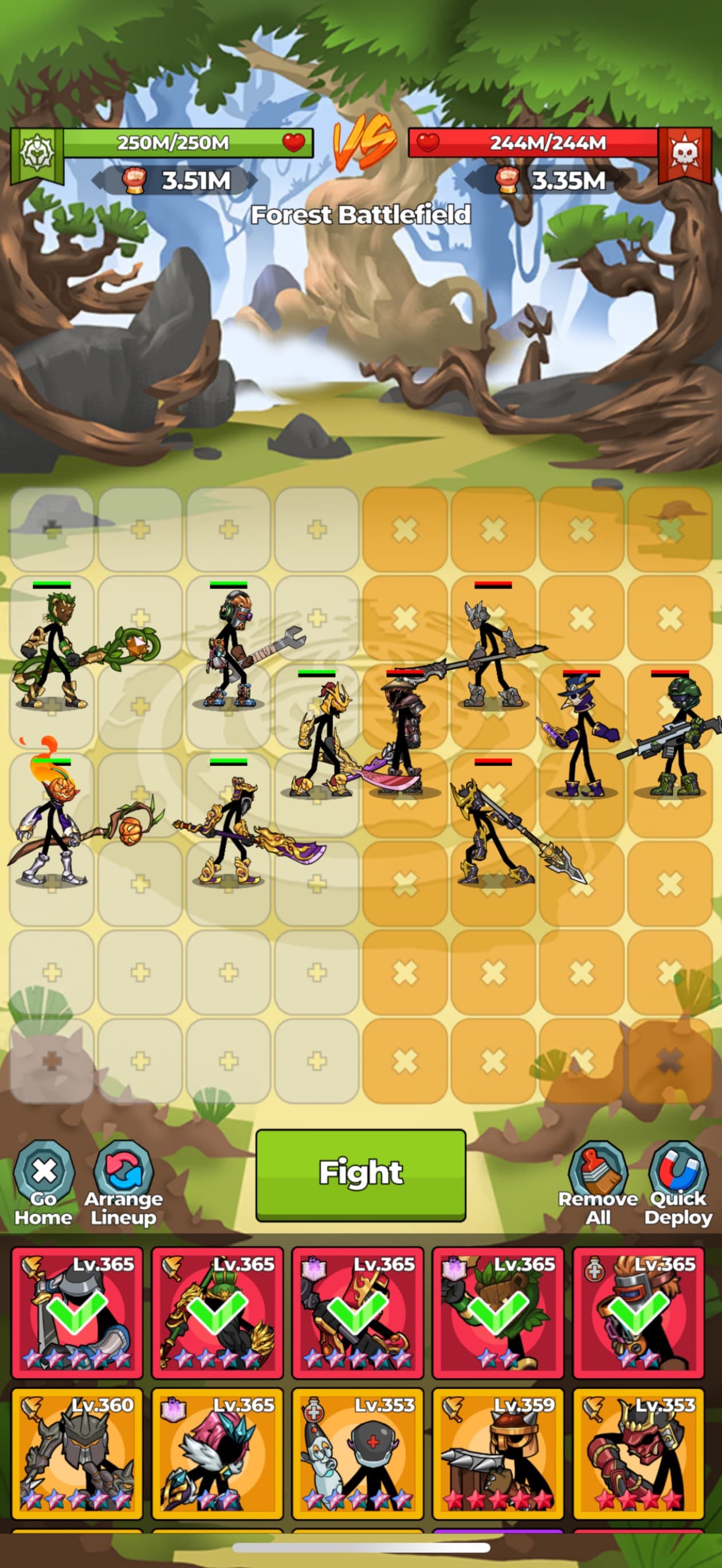 Eternal Line Heroes screenshot 1 - screenshot