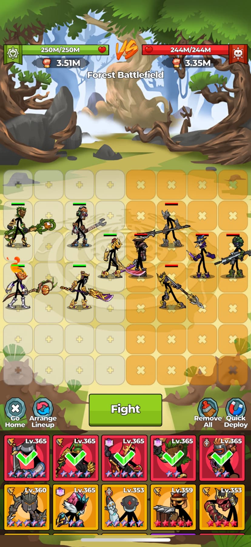 Eternal Line Heroes screenshot 1 - screenshot
