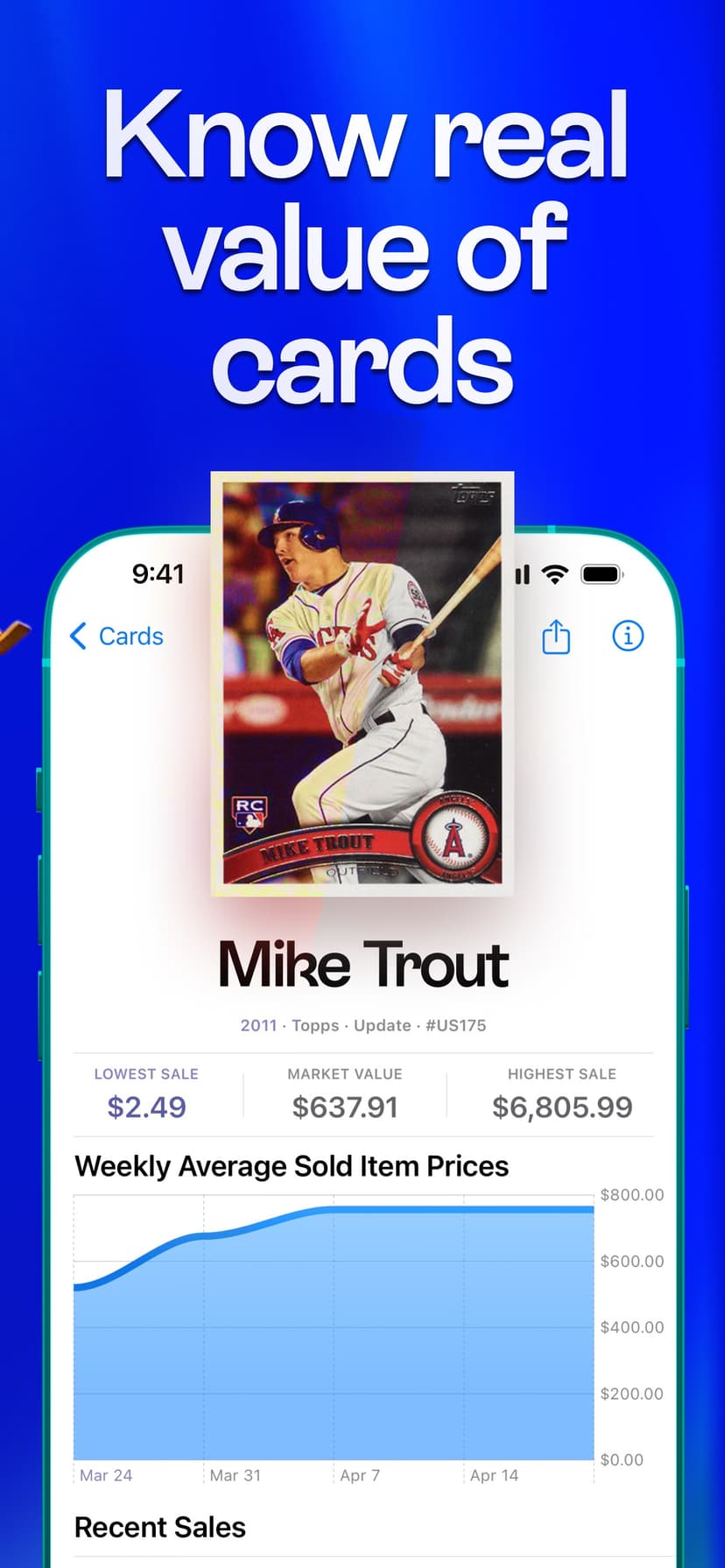 Cardstock: Sports Card Scanner screenshot 3 - screenshot