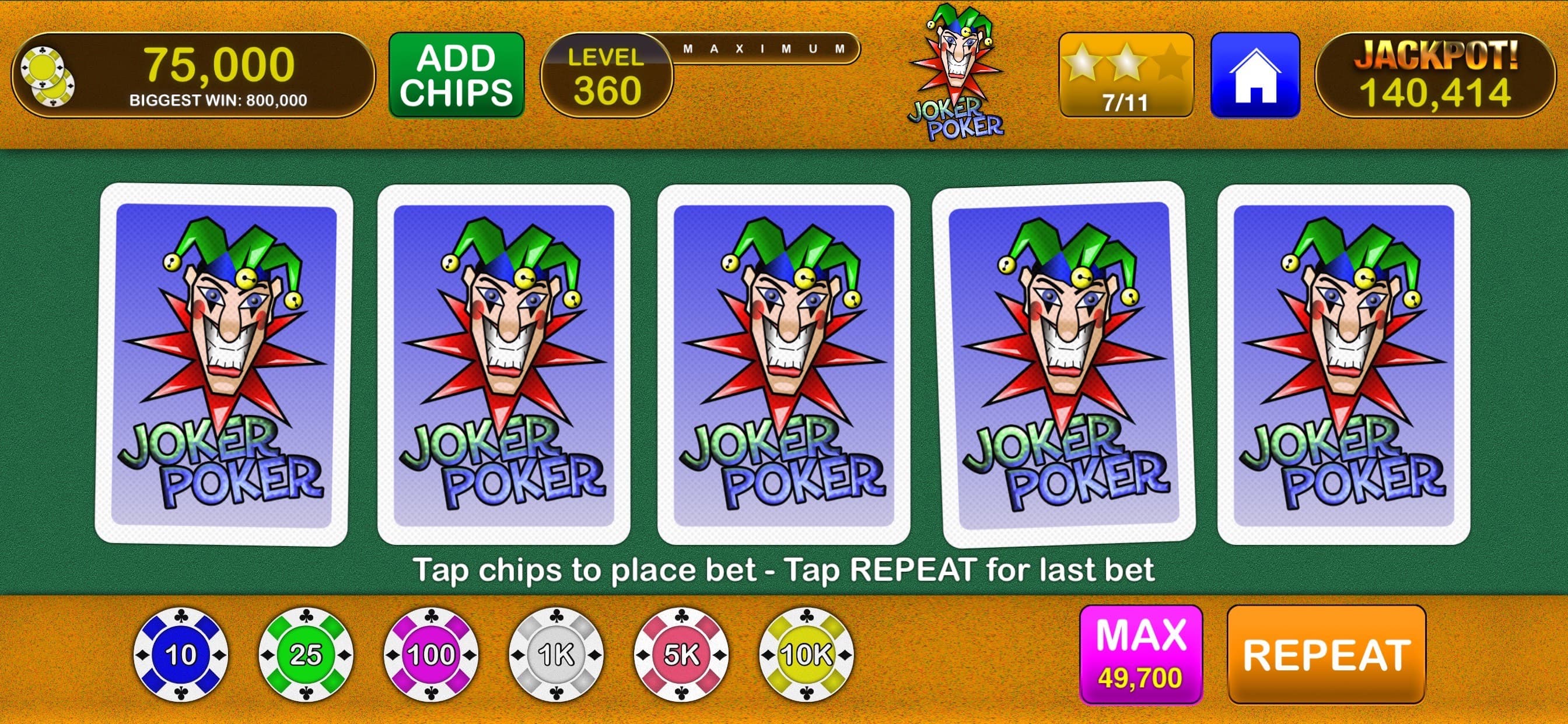 Video Poker Jackpot! screenshot 3 - screenshot