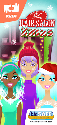 Girls Hair Salon Christmas screenshot 1 - screenshot