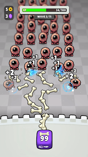 Dice vs Monsters: Roguelike TD screenshot 1 - screenshot