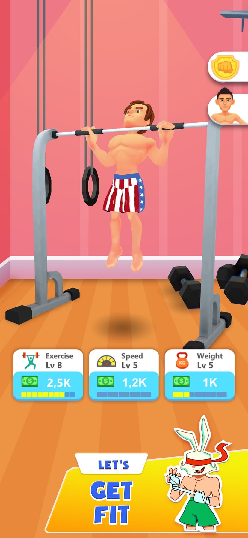 Idle Workout Master: Boxbun screenshot 3 - screenshot