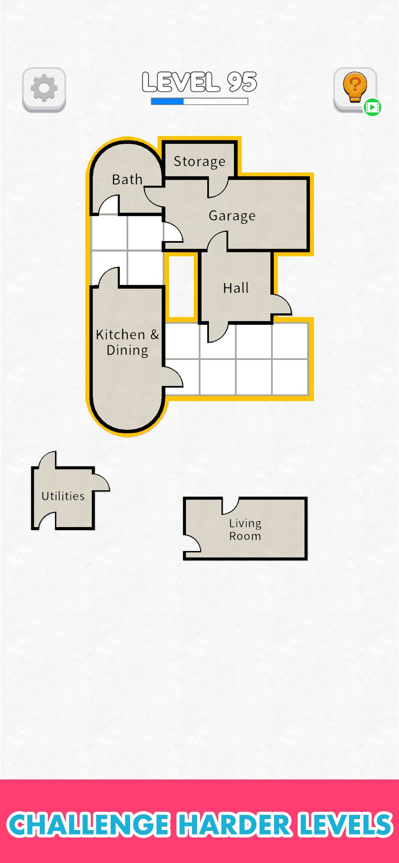 Room Sort - Floor Plan Puzzle screenshot 4 - screenshot