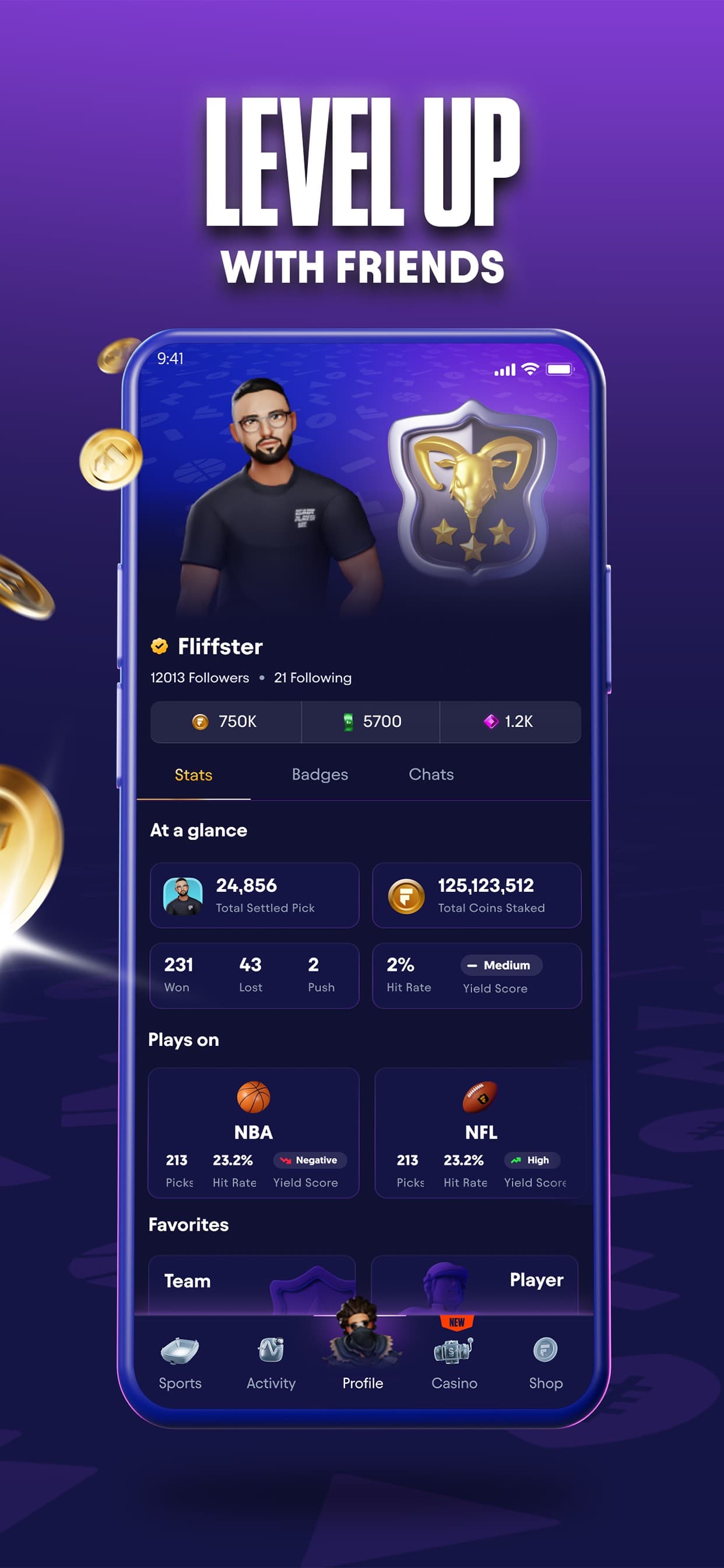 Fliff - Social Sports Picks screenshot 3 - screenshot