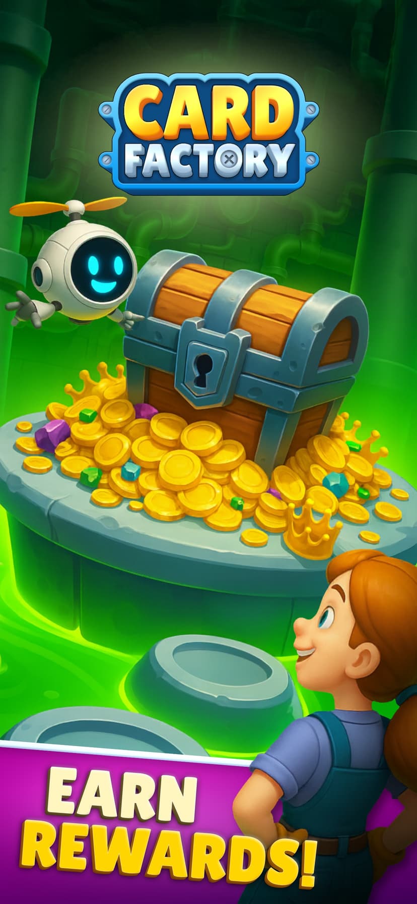 Card Factory! Relaxing Puzzle screenshot 2 - screenshot