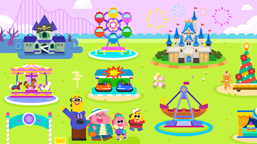 Cocobi Theme Park - Kids game screenshot 1 - screenshot