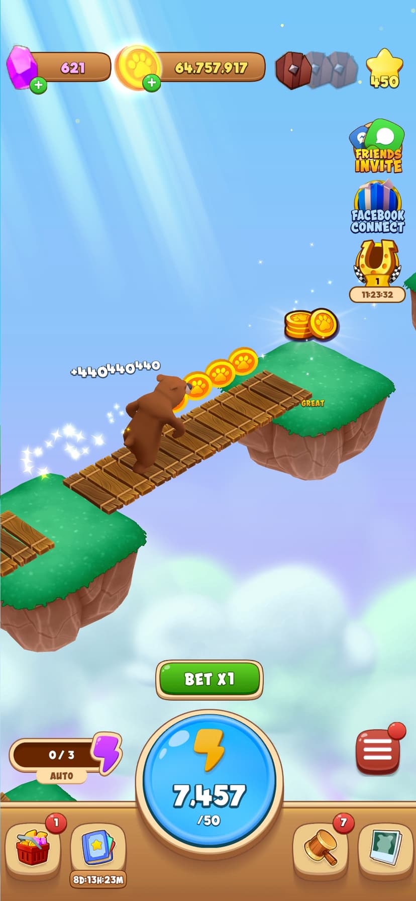 Animals & Coins Adventure Game screenshot 2 - screenshot
