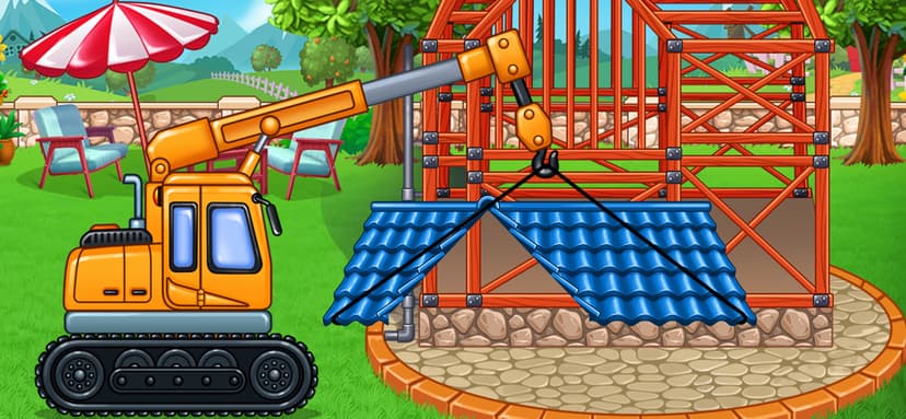 Construction Truck Games Kids screenshot 2 - screenshot