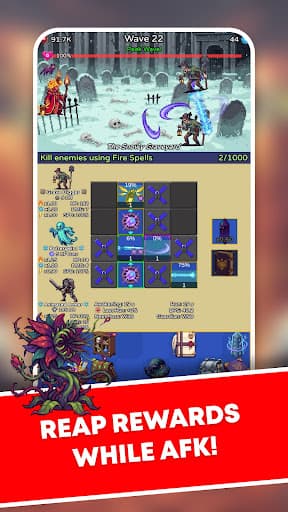 Tap Wizard Realms - Idle Magic screenshot 13 - screenshot