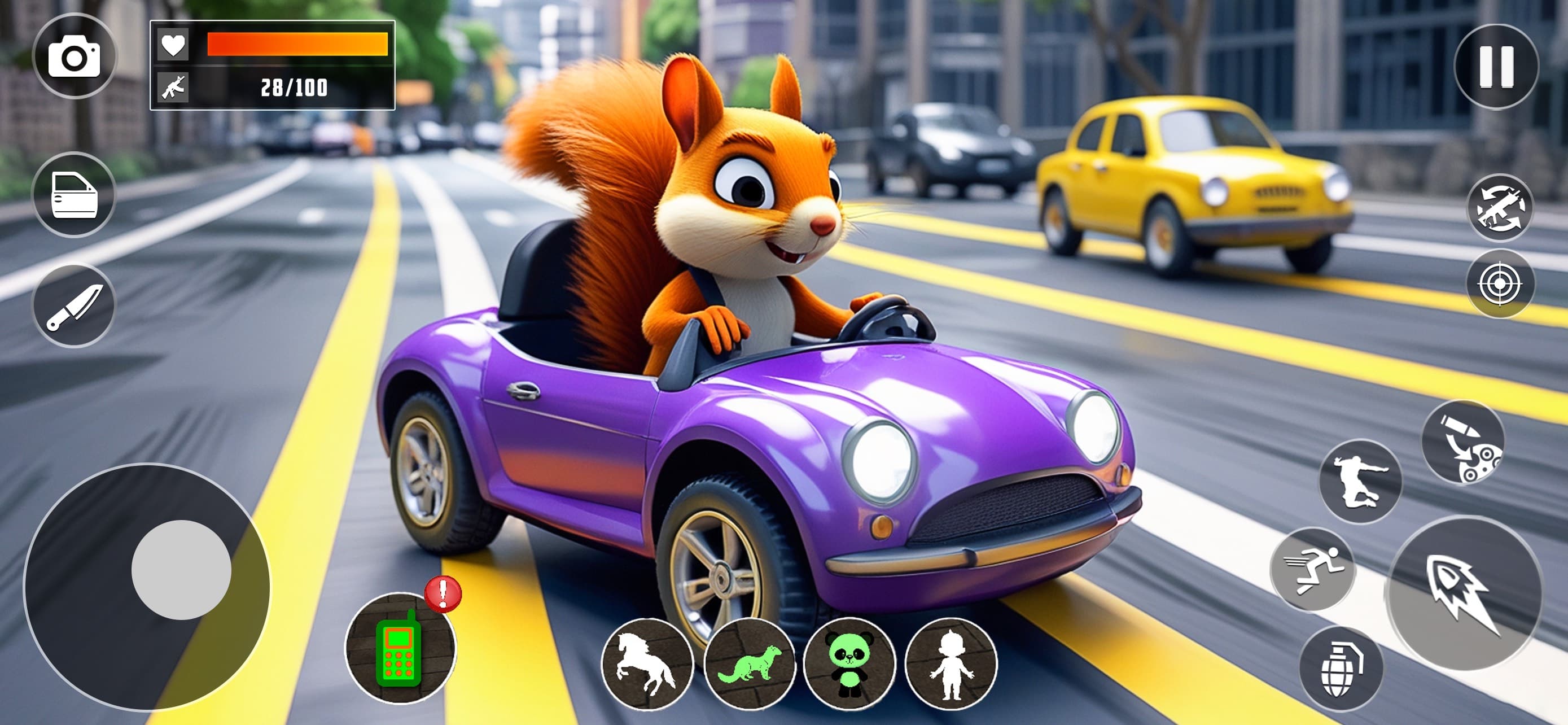 Squirrel Super Hero Action Sim screenshot 3 - screenshot