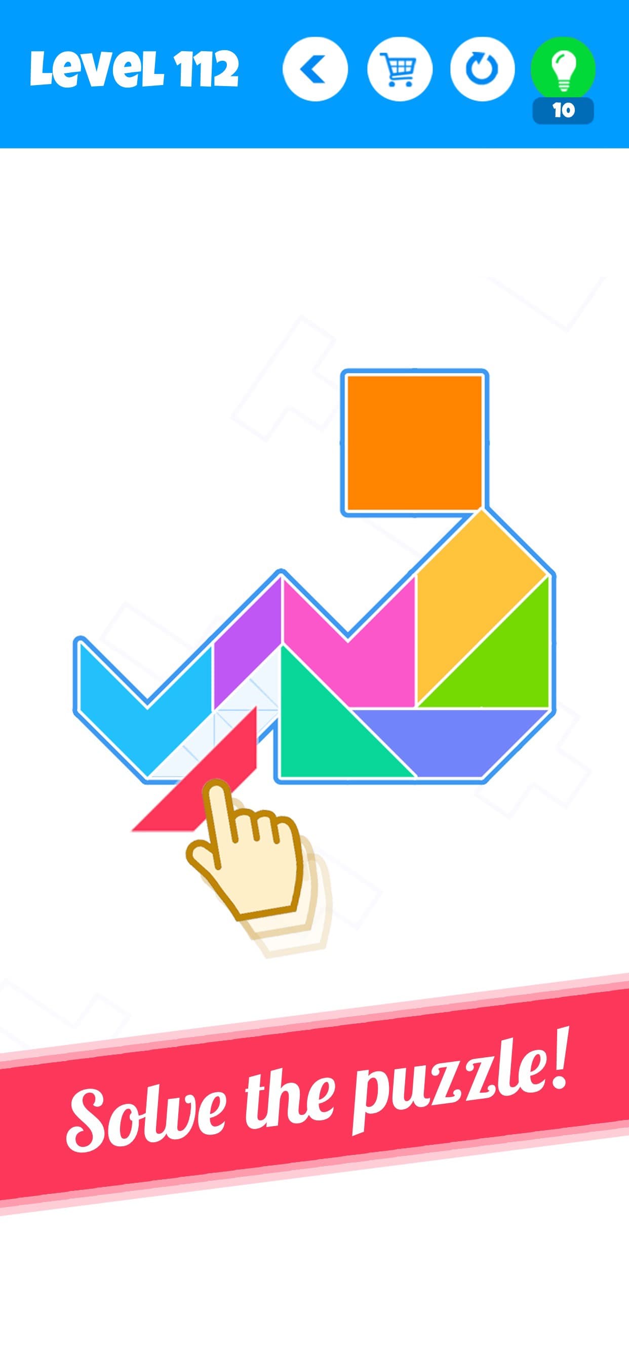 Blocks - New Tangram Puzzles screenshot 1 - screenshot