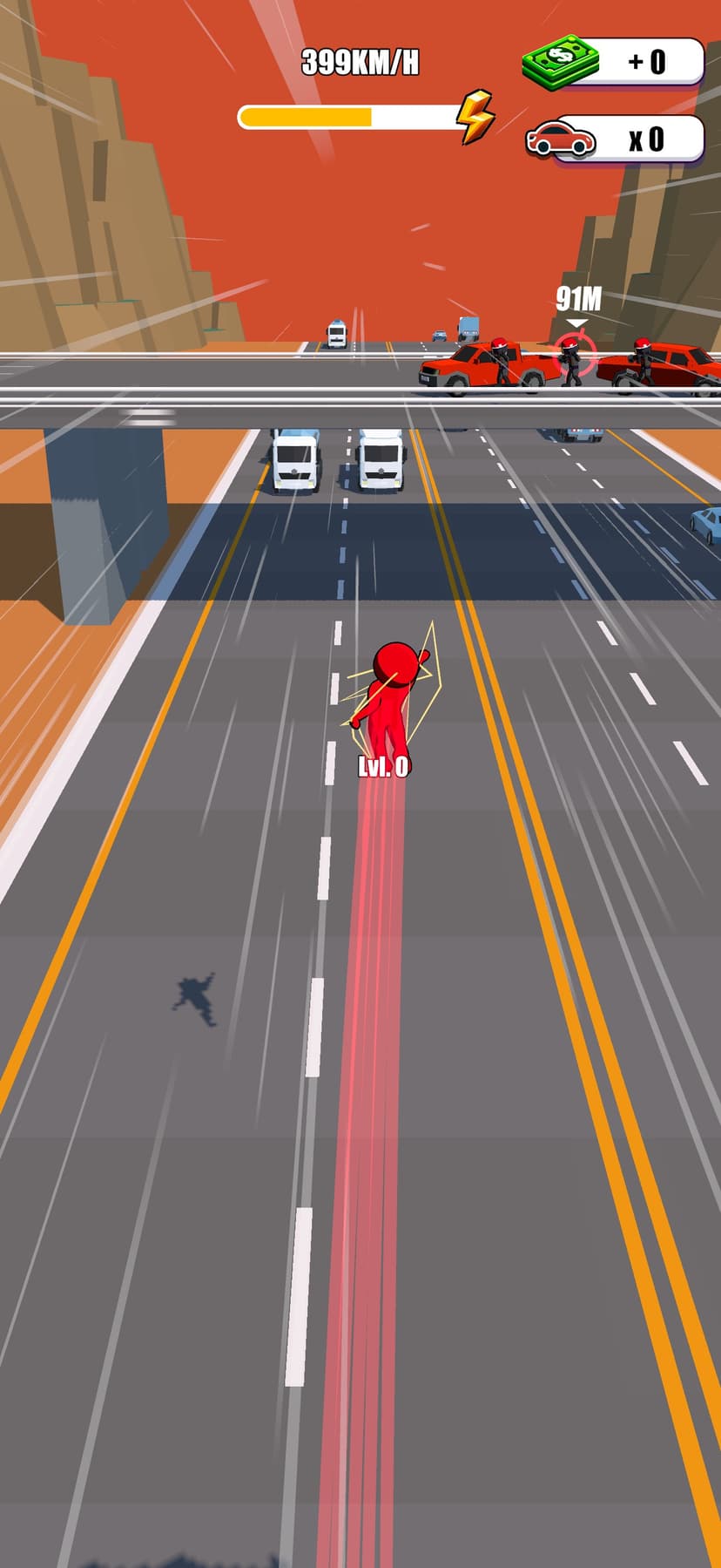 Hero vs Criminal: Flash Chase screenshot 2 - screenshot