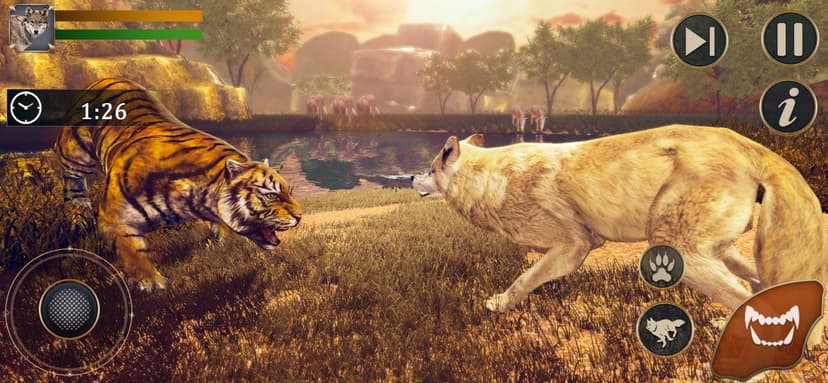 The Wild Wolf Life Simulator screenshot 6 - screenshot