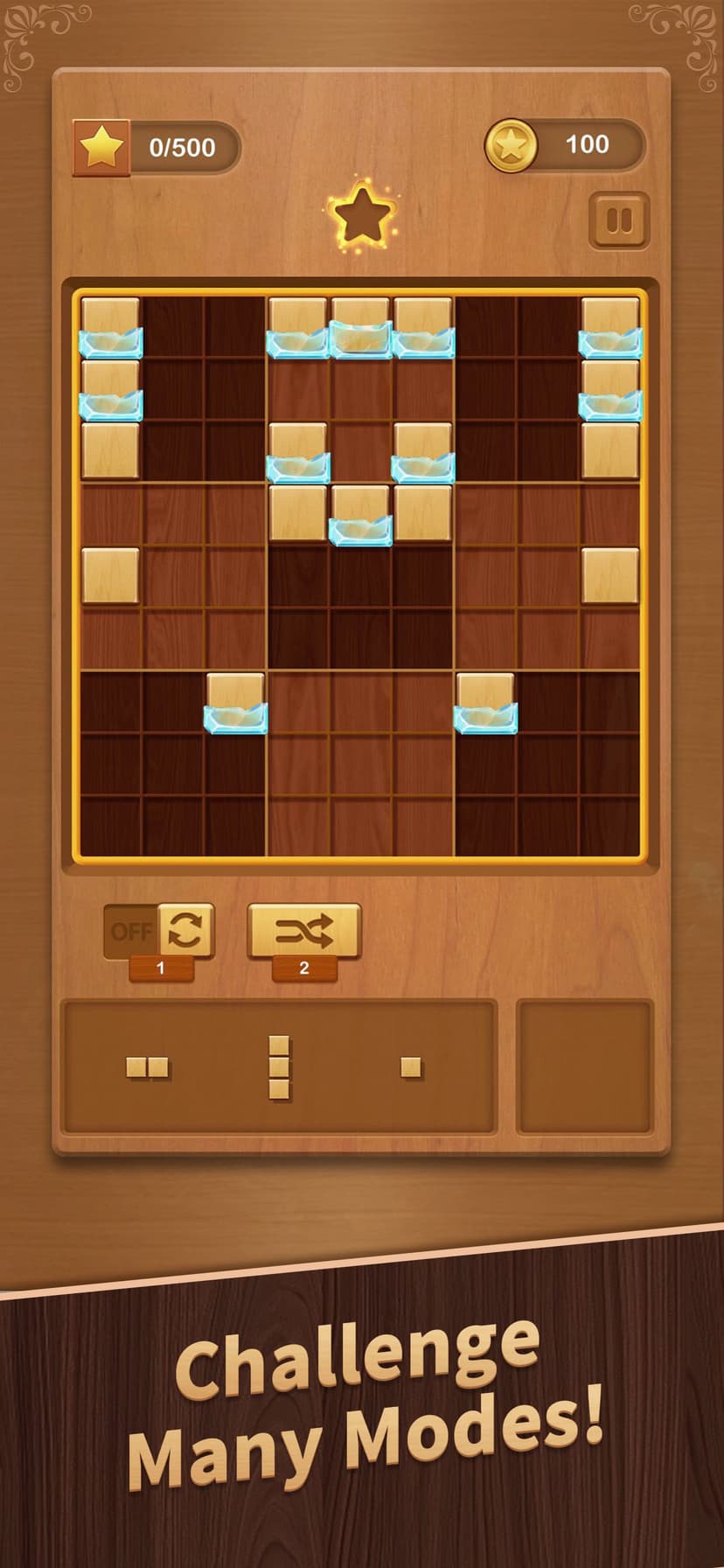 Wood Block Puzzle - Block Game screenshot 7 - screenshot