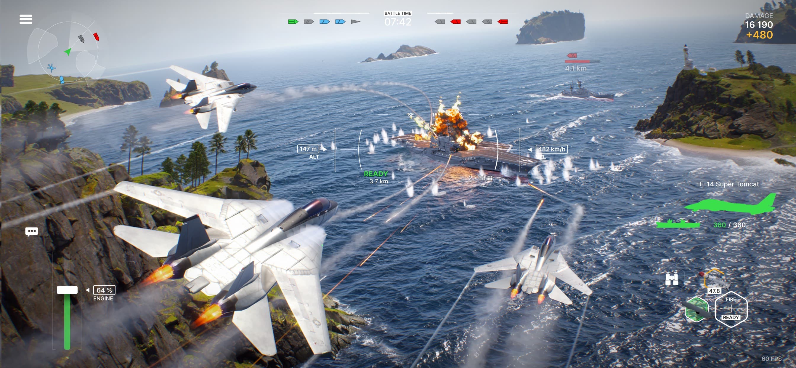 Warships Mobile: Naval Warfare screenshot 8 - screenshot