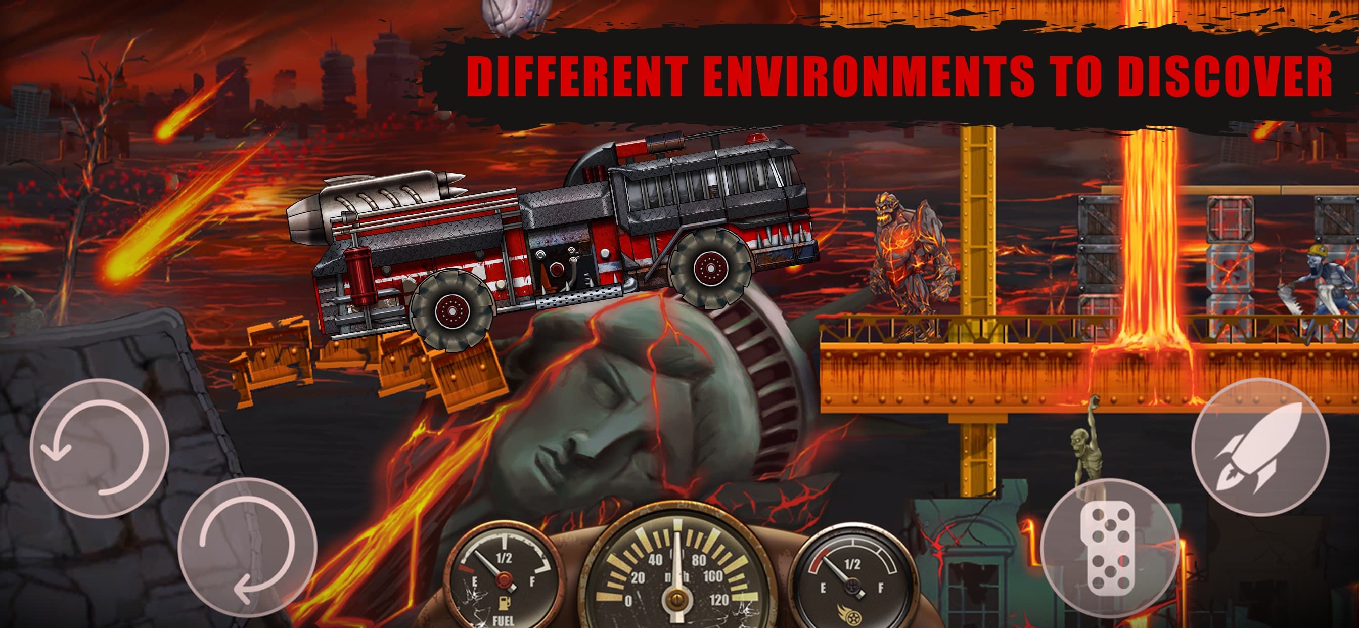 Zombie Hill Racing: Earn Climb screenshot 3 - screenshot